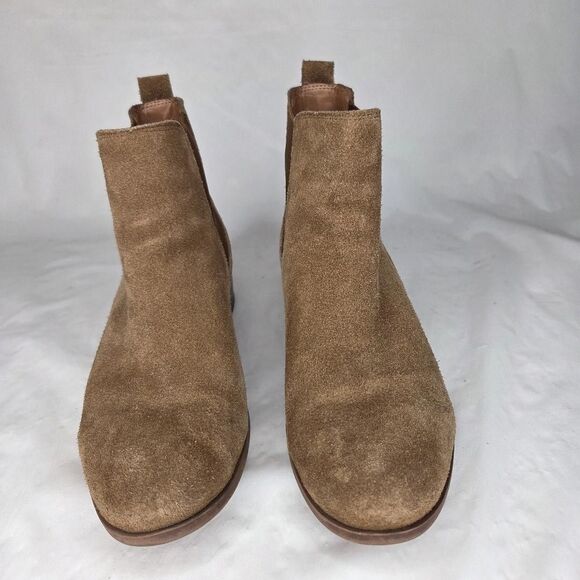 Steve Madden Women's Dover Ankle Boot Cognac Suede Size 9.5 - Picture 3 of 8